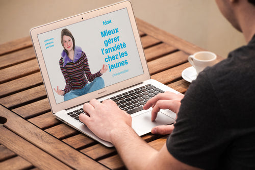 Le webinaire: Mieux gérer le stress et l'anxiété chez les jeunes, c'est possible! en mots...