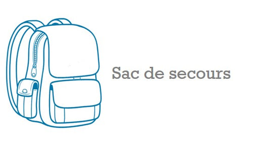 Quoi intégrer à son "sac de secours"