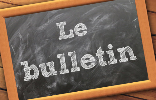 Il est là….le bulletin!