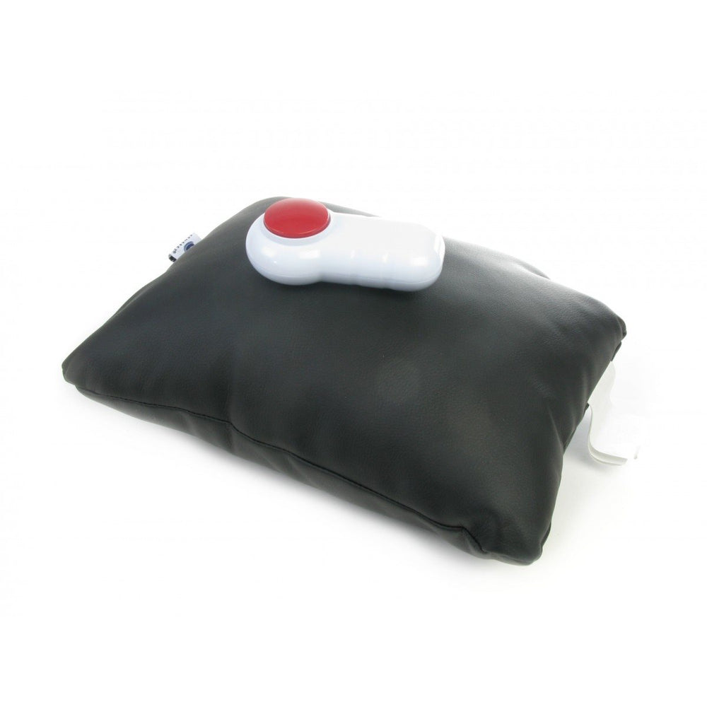 Senseez Vibrating Pillow - Black Vinyl