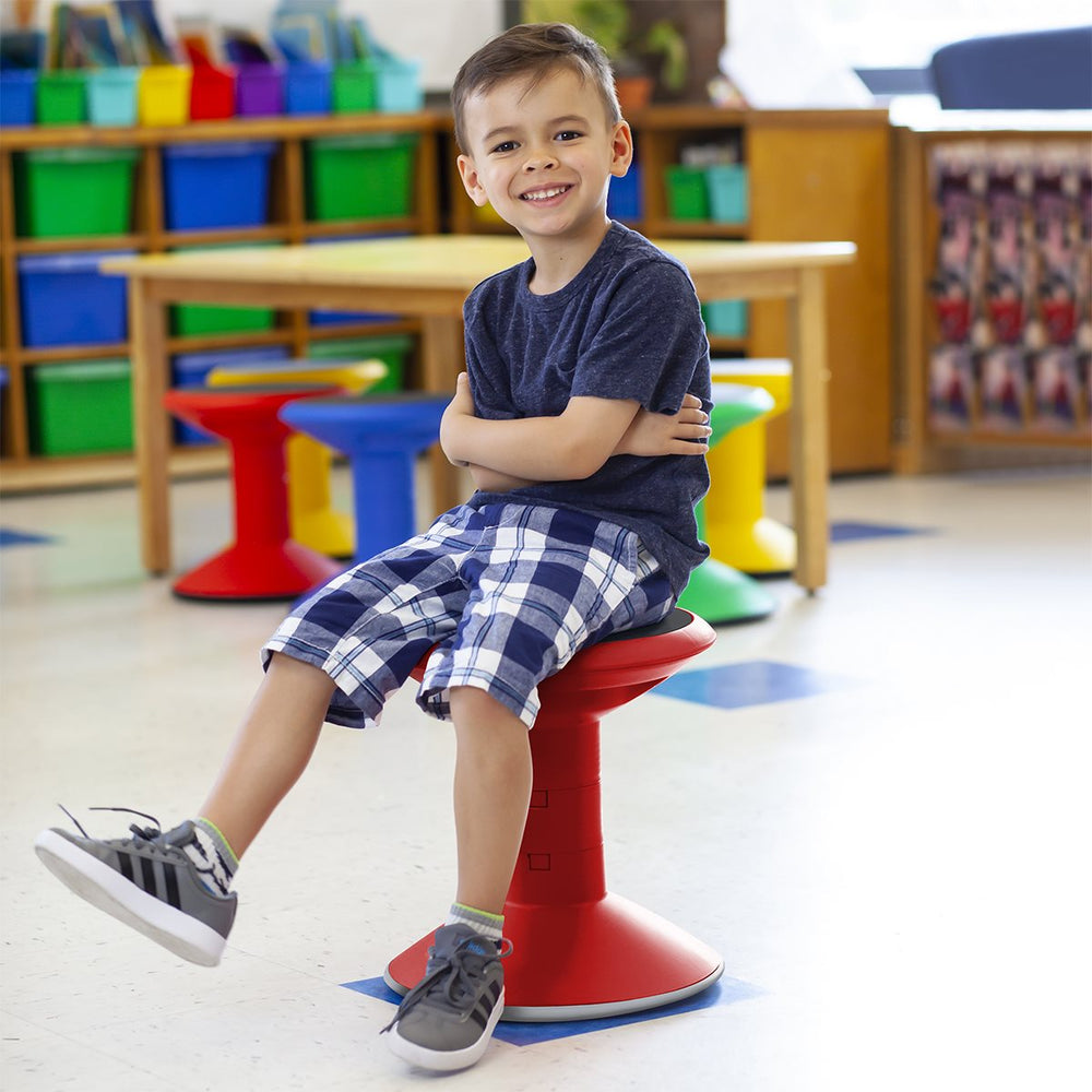 Tabouret Oscillant Évolutif - Rouge