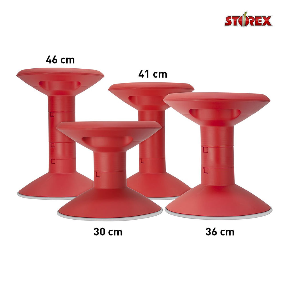 Tabouret Oscillant Évolutif - Rouge