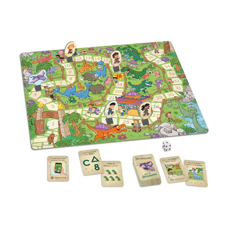 En mission chez les dinosaures