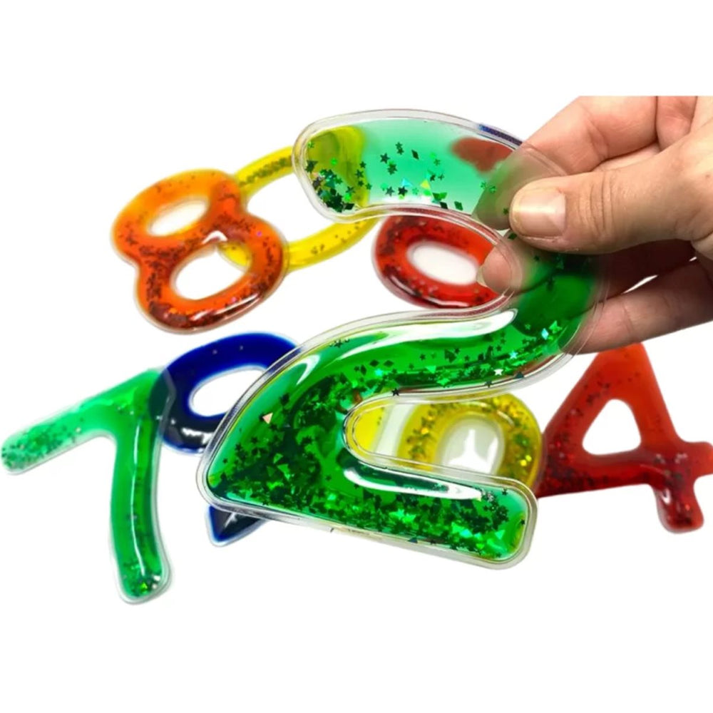 Squishy Gel Numbers Fidget