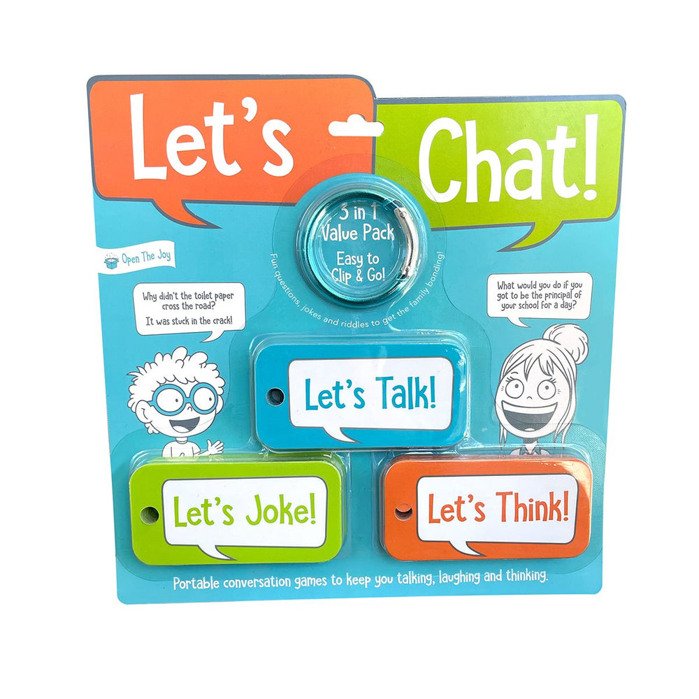 Let's Chat! Portable Conversation Cards - English Version