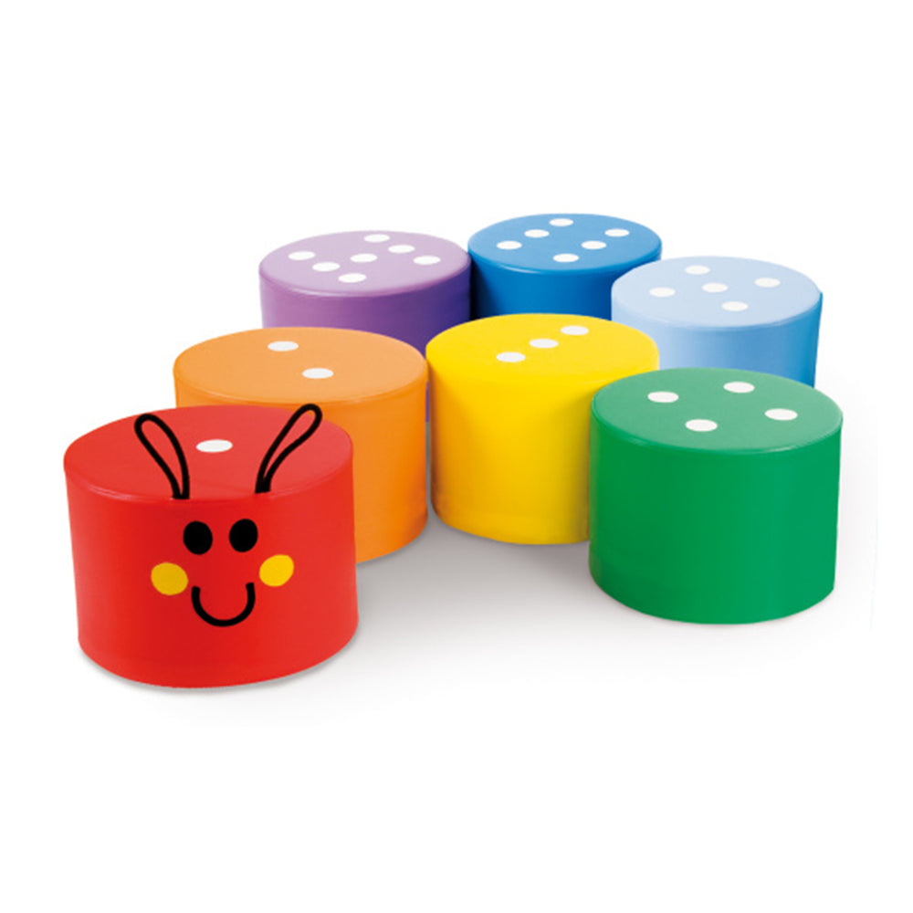 Soft Seating Set – Rainbow Caterpillar