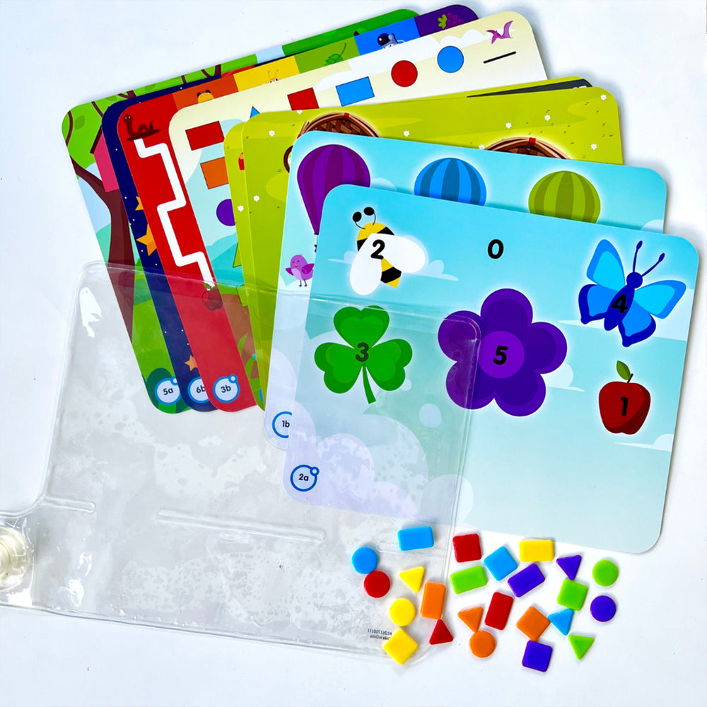 Coussin sensoriel - Couleurs et formes