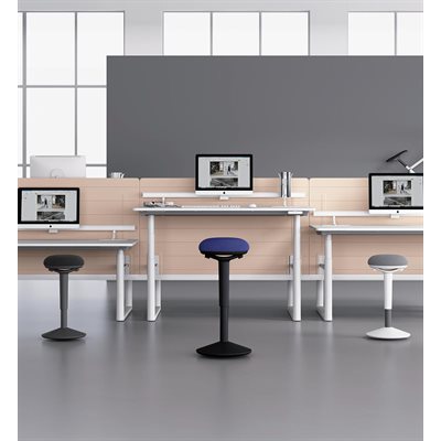 Tabouret oscillant ajustable Kore - Courbé