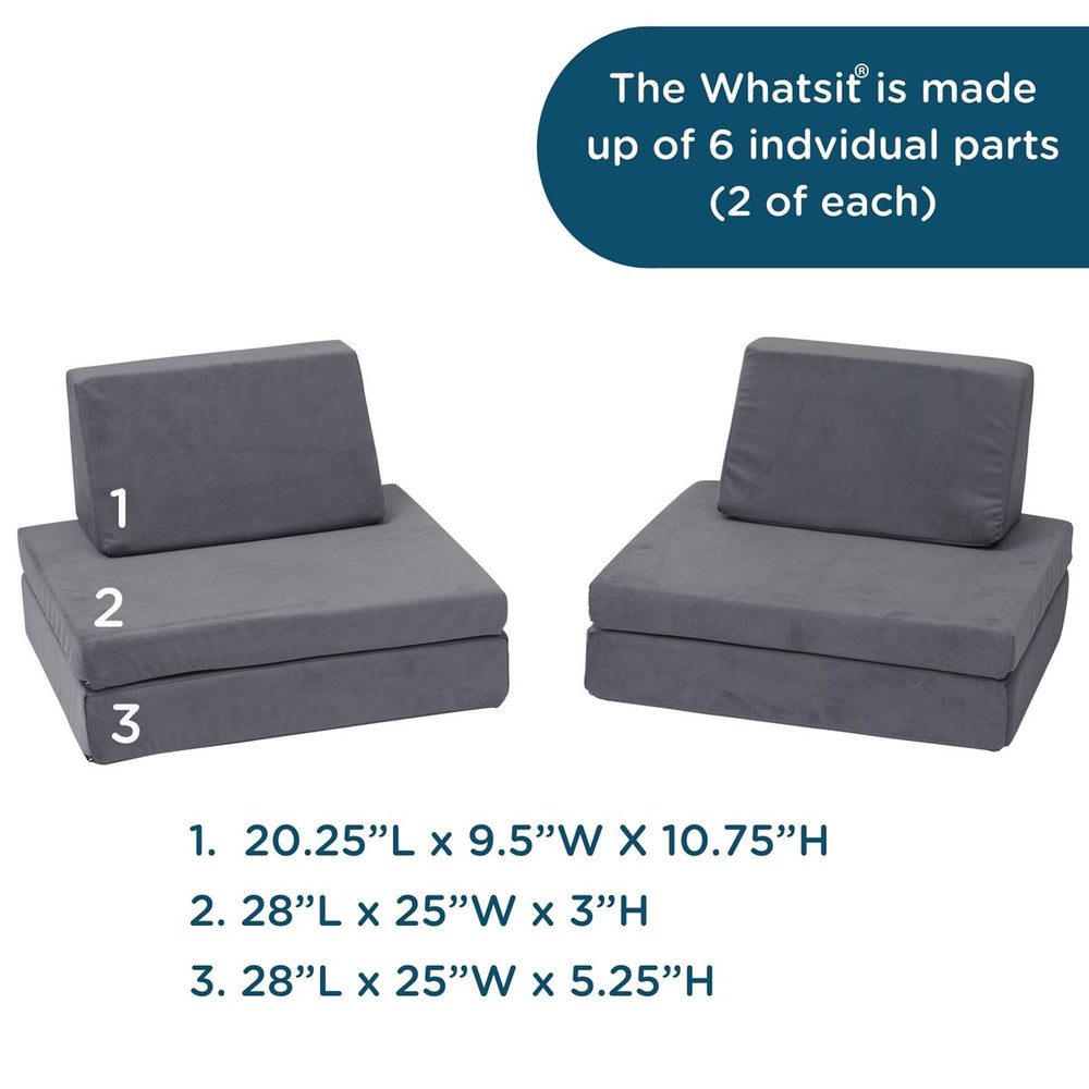 The Whatsit Versatile Sofa – Grey