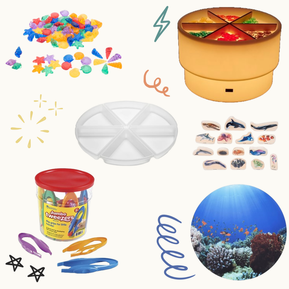 Deluxe Sensory Light Table Kit