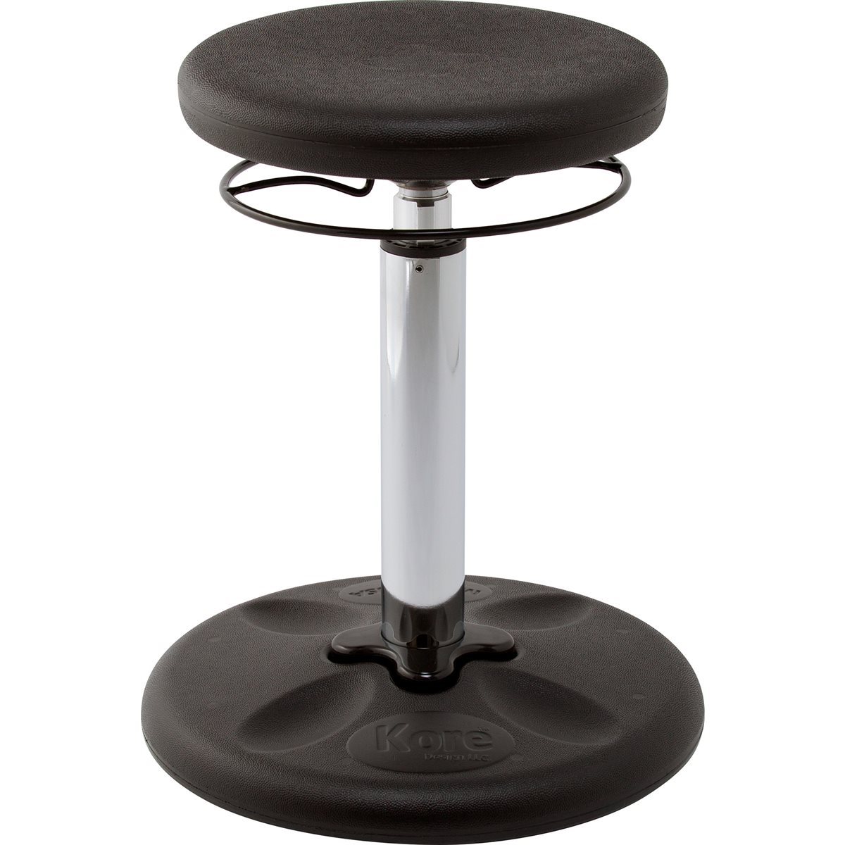 QFdd Acier Inoxydable Tabouret,Vis Tourner 20cm Lifti Laboratoire