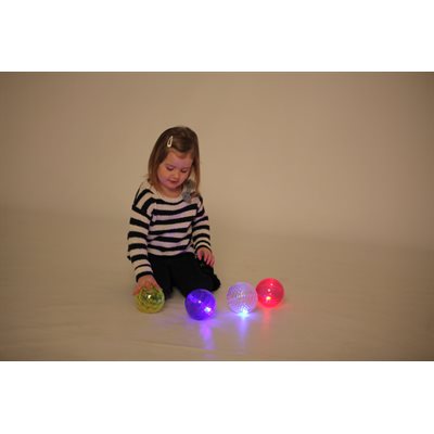 Balles sensorielles lumineuses