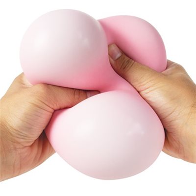 Boule anti-stress balle gluante en gelée dans une maille