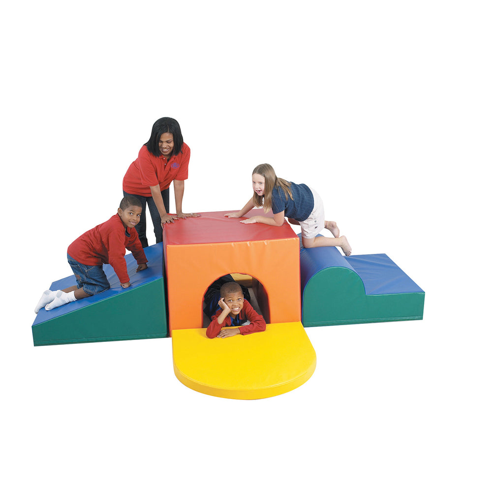 School Age Tunnel to Climb