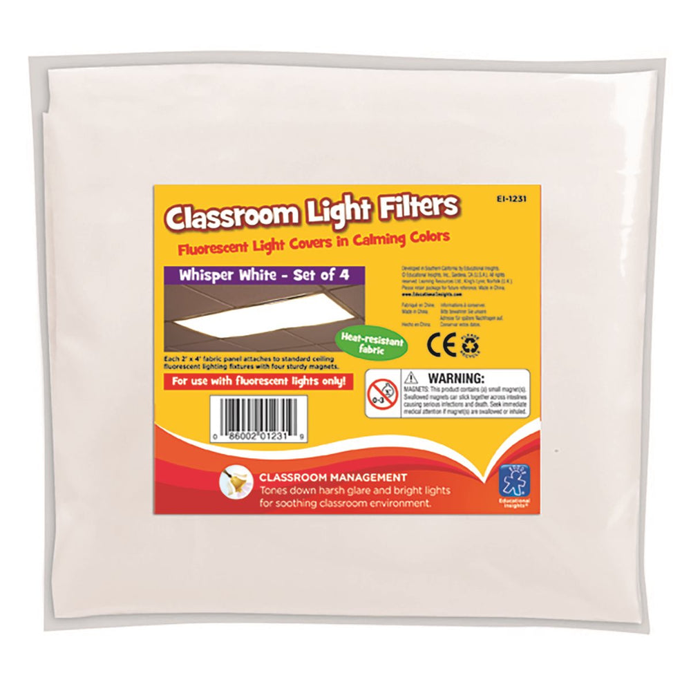 Filtres de lumière pour salle de classe - blanc