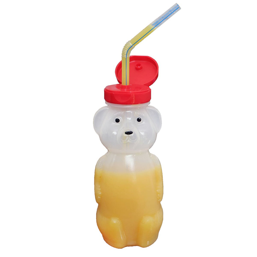 Ensemble bouteille en forme d'ours