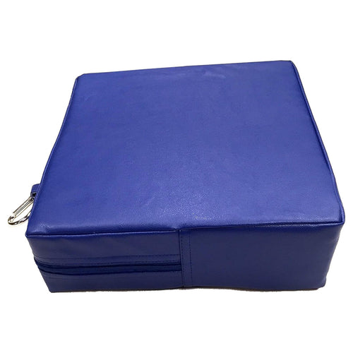 Coussin vibrant Senseez - Carré bleu, vinyle