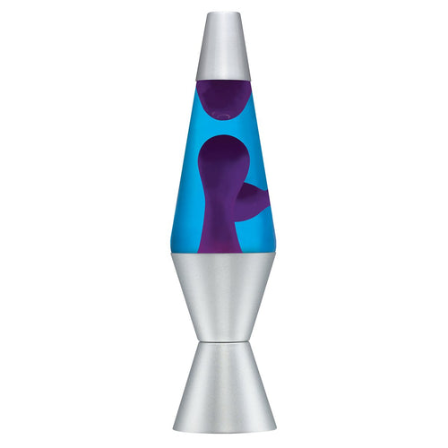 Lampe Lava - Bleu et mauve
