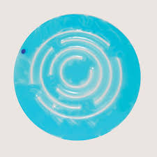 Labyrinthe spirale en gel - Bleu – fdmt