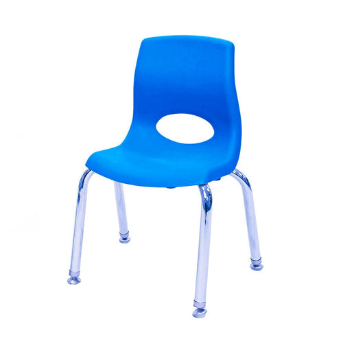 MyPosture Chairs - 10" Blue Chrome Legs