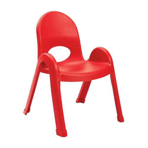 Value Stack Chair - 11" - Red