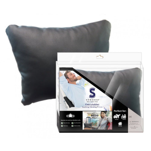 Coussin vibrant Senseez - Vinyle noir
