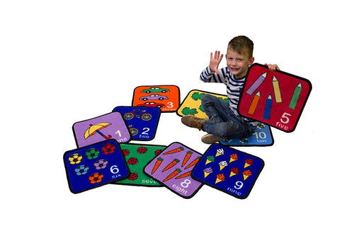 Carpet (pck of 10) - Learn how to count