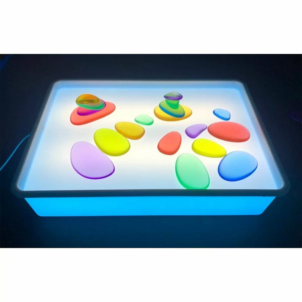 Rainbow Acrylic Pebbles