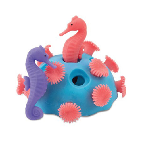 Stretchy Coral and Seahorse Fidget