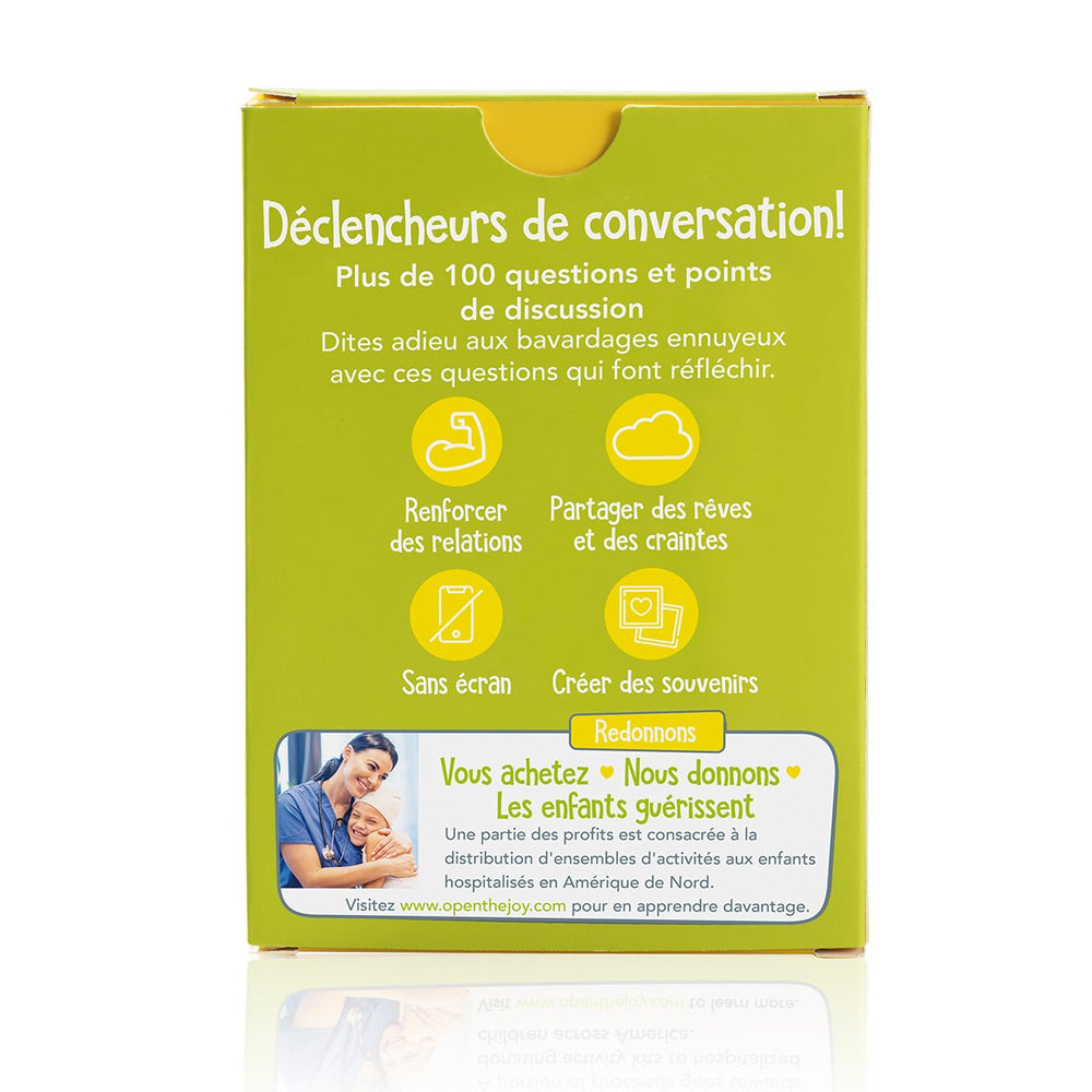 Parlons-en! Cartes de conversation – Version française 