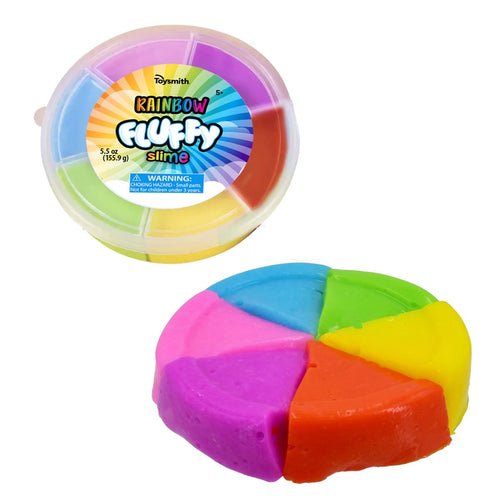 Rainbow Fluffy Slime
