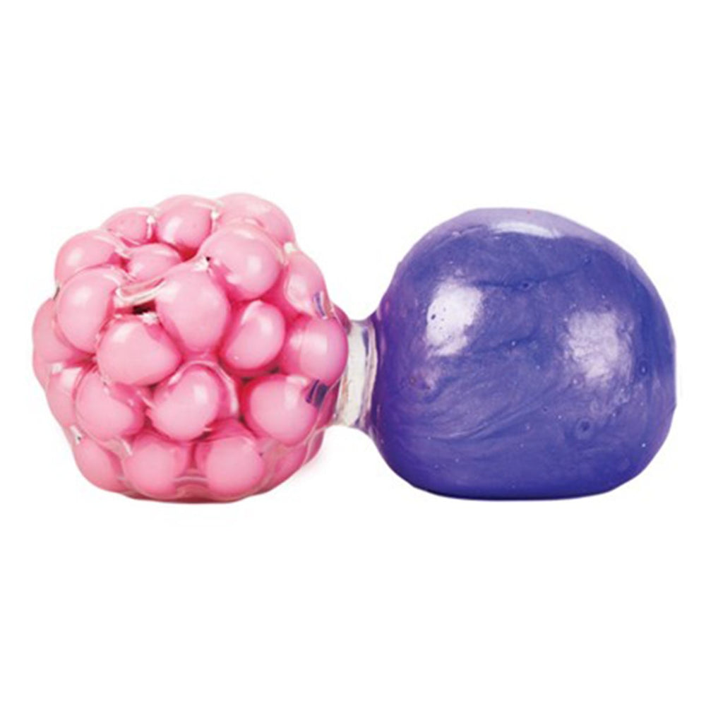 Balle anti-stress duo – Gel scintillant et molécules