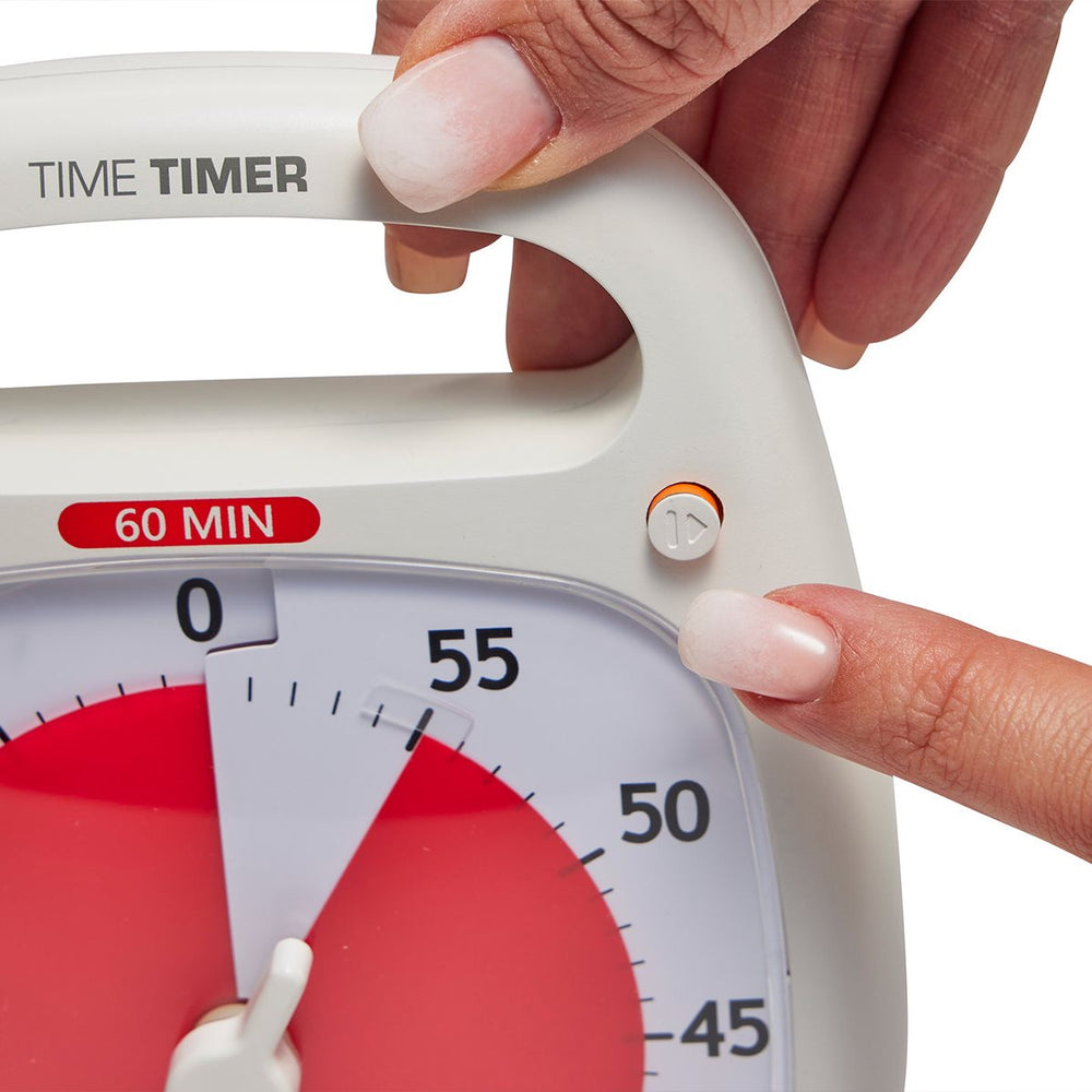 Time Timer Plus avec bouton pause – 60 min