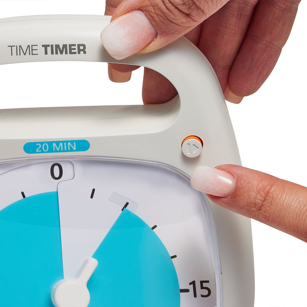 Time Timer Plus avec bouton pause – 20 min