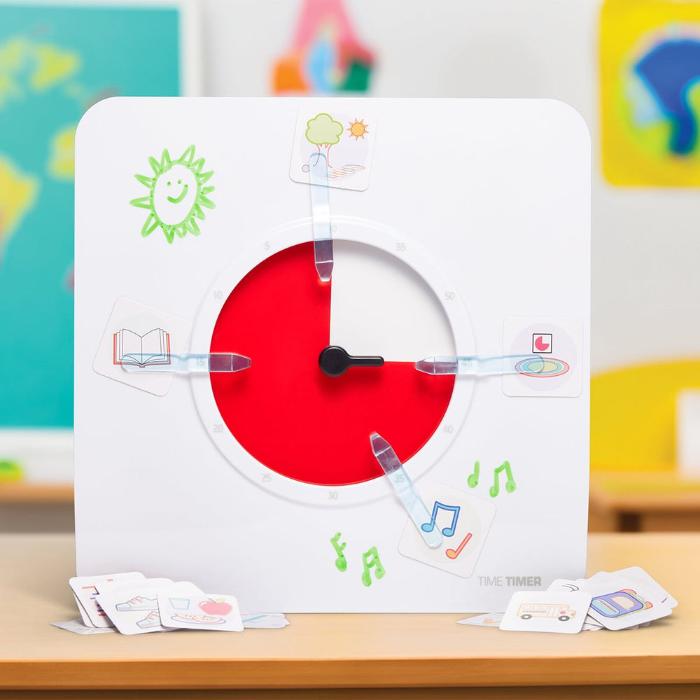Time Timer Original 8” with Visual Schedular