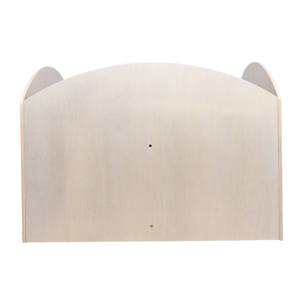 Coin lecture avec étagères à livres