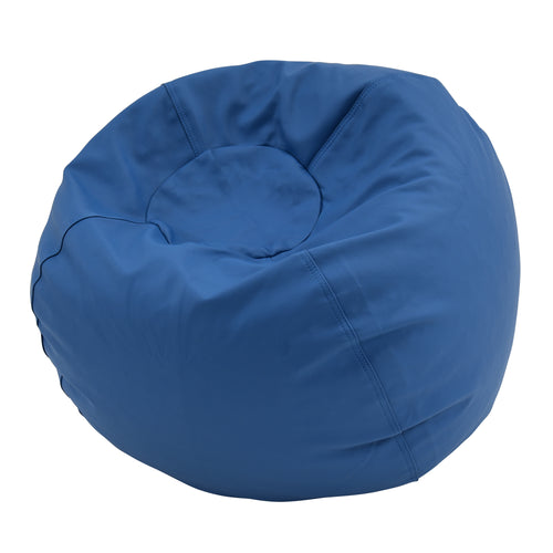 Fauteuil rond de 89 cm - Bleu