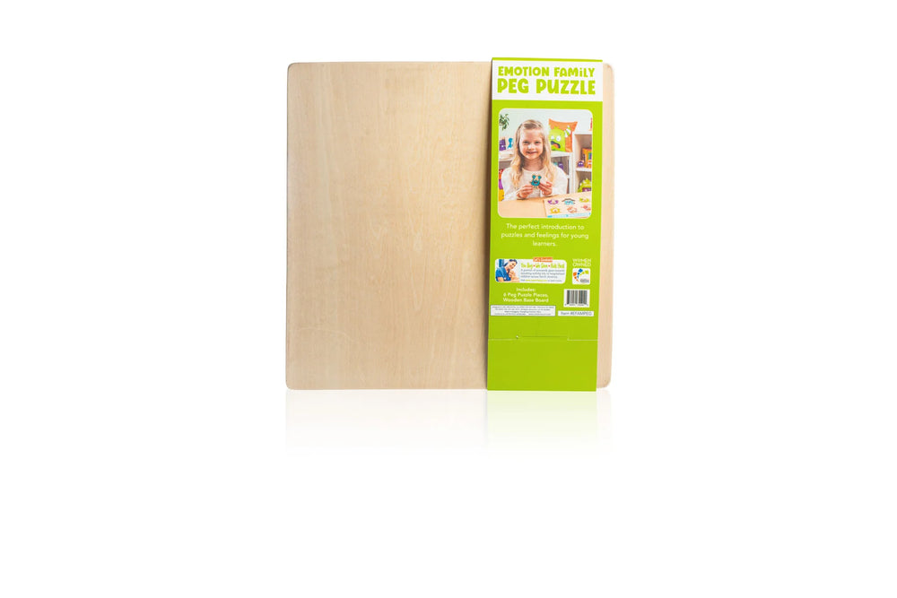 My Emotions Family Peg Puzzle - English Version