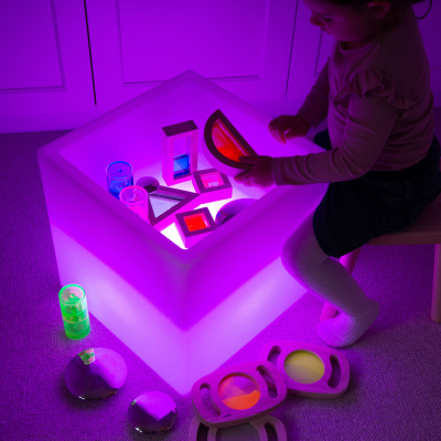 Light Sensory Table - Cube