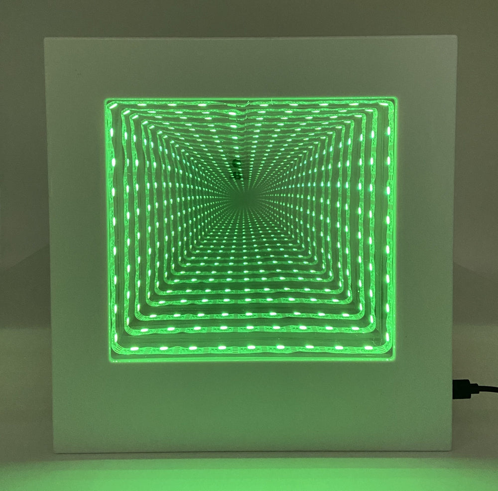 Square Infinity Mirror