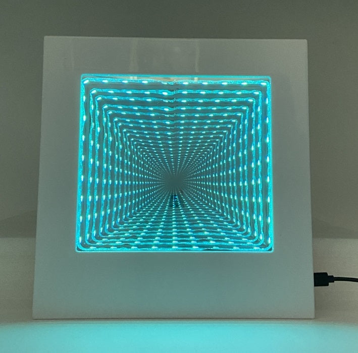 Square Infinity Mirror