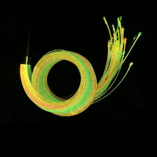 Queue de fibre optique portative aux couleurs UV