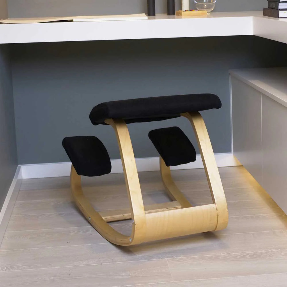 Chaise bercante ergonomique avec appuie-genoux