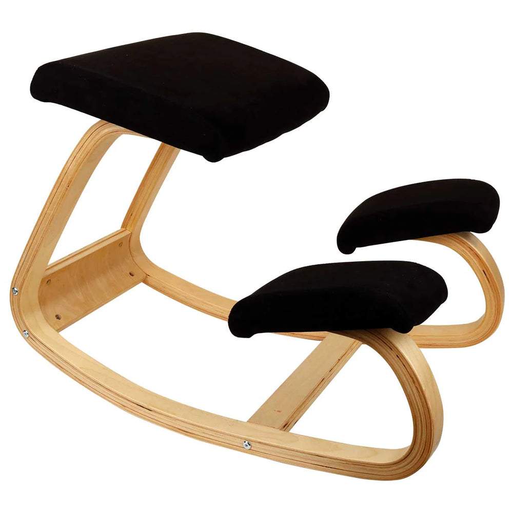 Chaise bercante ergonomique avec appuie-genoux
