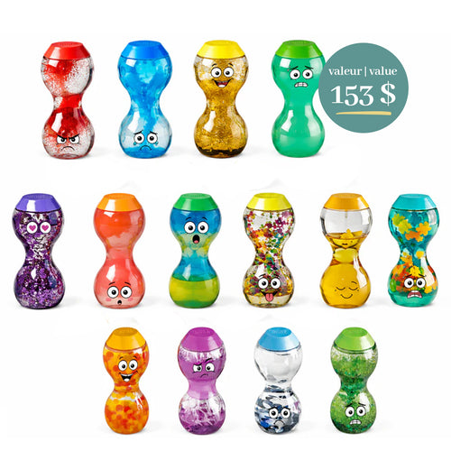 Emotions Sensory Bottles - Complete Set
