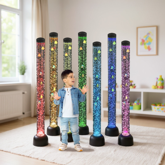 Tube à bulles lumineux - 152 cm