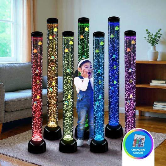Tube à bulles lumineux - 152 cm