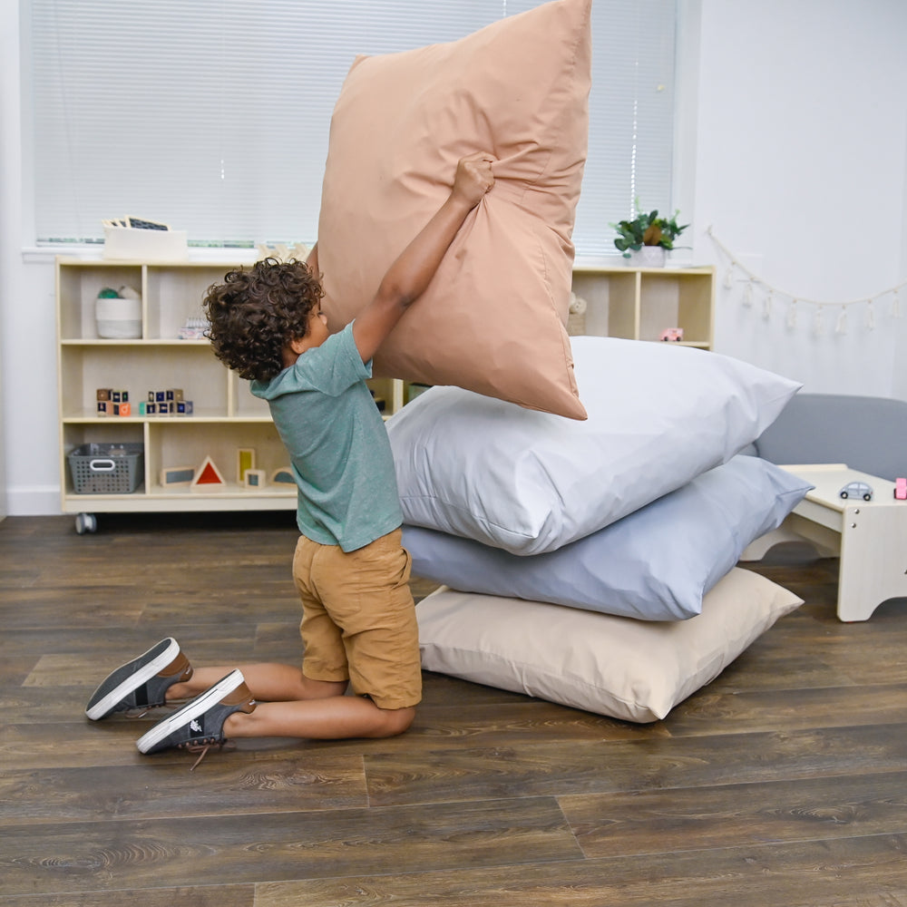 Square Floor Pillow - Set of 4