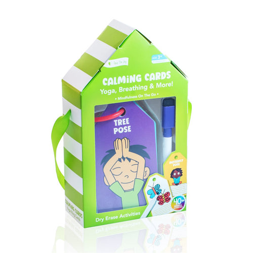 Calming Cards - Portable Dry Erase Activities - English Version