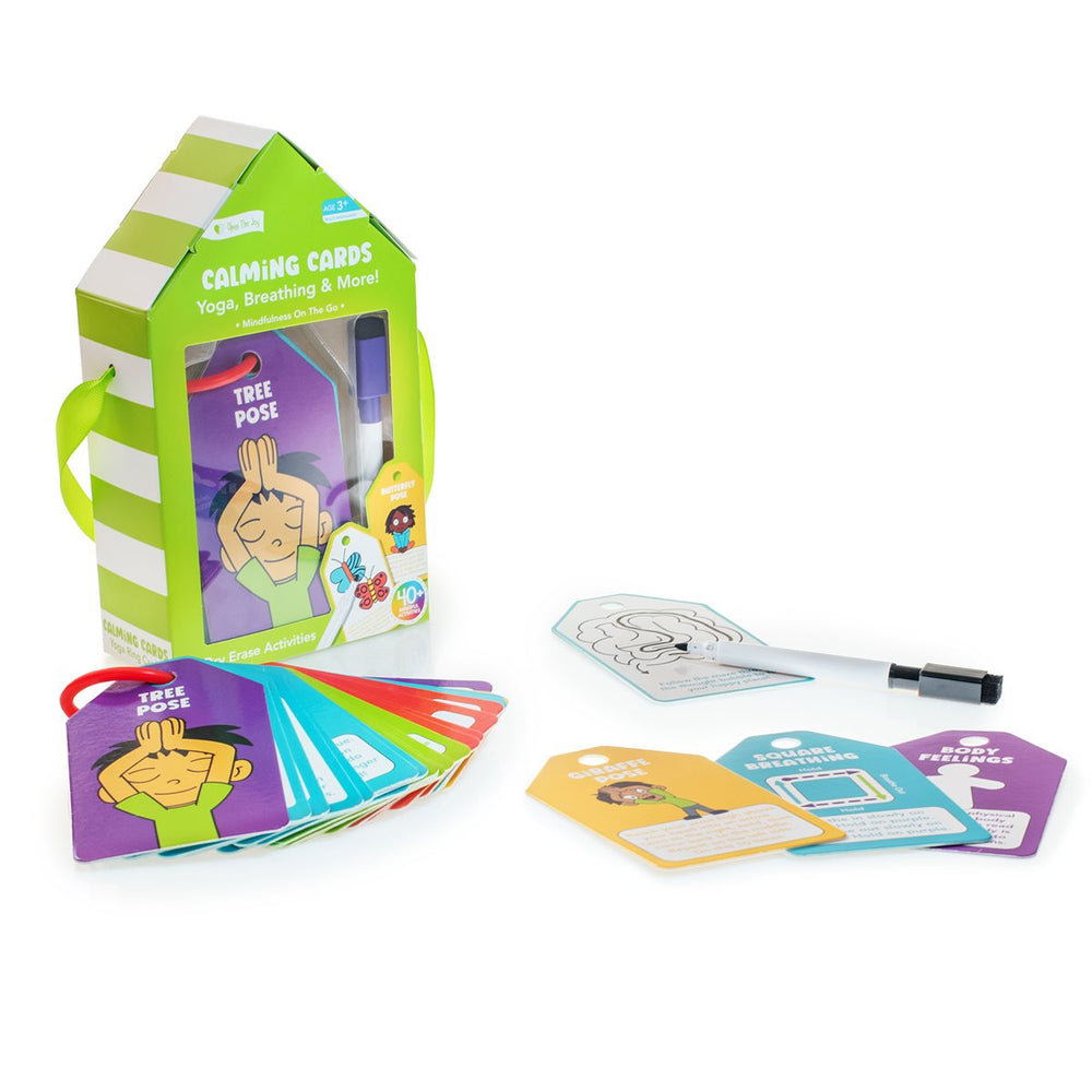 Calming Cards - Portable Dry Erase Activities - English Version